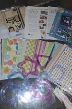 Lot Of Creative Memories Scrapbooking Supplies wrapping paper disney white pages
