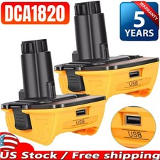 PACK DCA1820 For DEWALT 18V to 20V Battery Adapter Converter Max Li-ion TOOLS