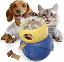 Cat Treat Dispenser Toy Tumbler Dog Slow Feeder Ball