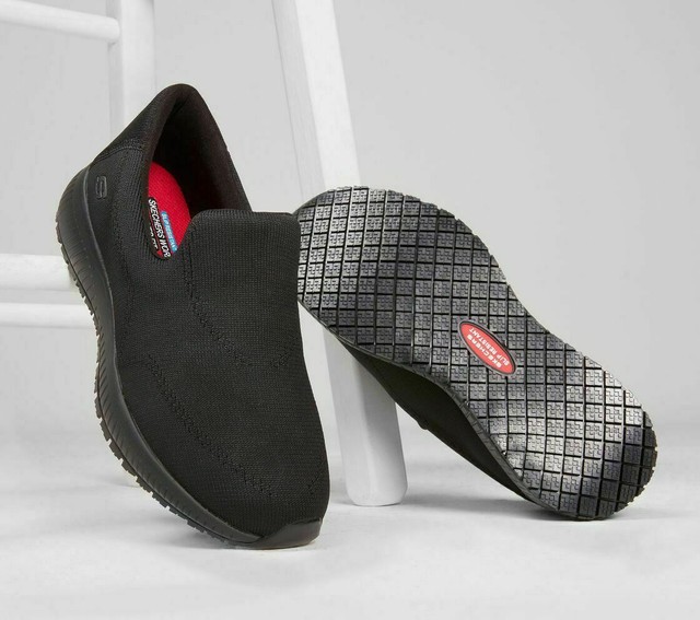 skechers for work women's gozard slip resistant walking shoe