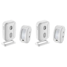 Door Window Alarm Home Security Wireless Magnetic Sensor Burglar Anti-Theft 2PK