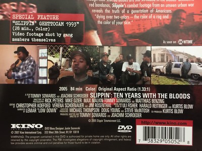 (未使用･未開封品)Slippin: Ten Years With the Bloods [DVD] Slippin: Ten Years with the Bloods (DVD, 2007) Rare, OOP