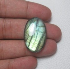 Natural Labradorite Cabochon Oval Shape 33.60 Cts Loose Gemstone H 7089