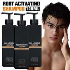3PCS Root Activator Shampoo, SPARTAN Hair Loss Shampoo,Shampoo Root Activator
