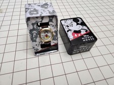 NEW Vtg DISNEY Mickey Mouse Watch by Accutime-Molded Hands MCK613