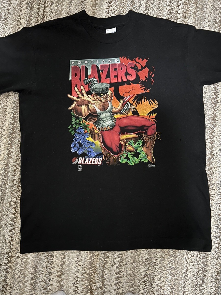 Vintage Salem Superheroes Portland Trailblazers Shirt | eBay