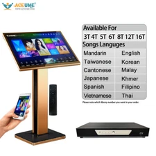 22"Touch Screen Karaoke Player Mandarin Taiwanese Cantonese English Songs