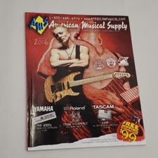 American Musical Supply Catalog AMS Phil Collen Def Leppard Cover 2006 Holiday