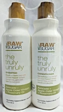 Raw Sugar The Truly Unruly Shampoo + Conditioner Set 18 oz. Each