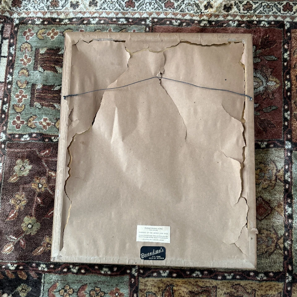 Rembrandt Van Rijn (Dutch 1606-1669), "Portrait of the Artist’s Son, Titus” - Image 3 of 3