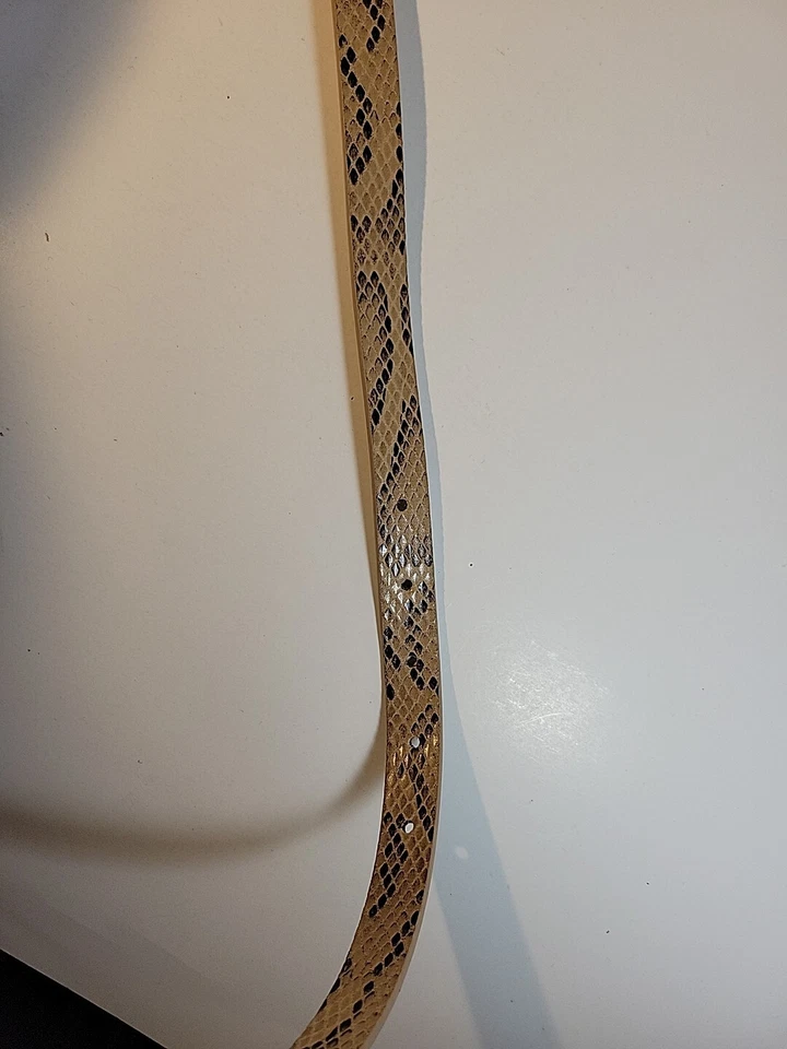 Cinturón de piel de serpiente sintética Steve Madden para mujer talla S nuevo con etiquetas Foto 3 de 4
