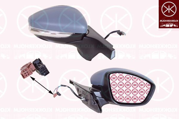 Neu Komplett AußEnspiegel - Rechts - Elektrisch - FüR Citroen C3 Iii. (Sx)-image