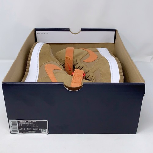 Nike Air Force 1 High 'Driftwood' Brown Sneakers, Size 14 BNIB DH7566-200 - Picture 8 of 8