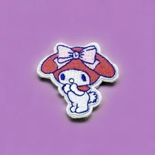 Sanrio Sticker Patch - My Melody With Bow, Adhesive Patches, US SELLER