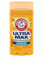 Arm  Hammer ULTRAMAX Solid Antiperspirant Deodorant - 2.6 oz Pack of 6 Cool