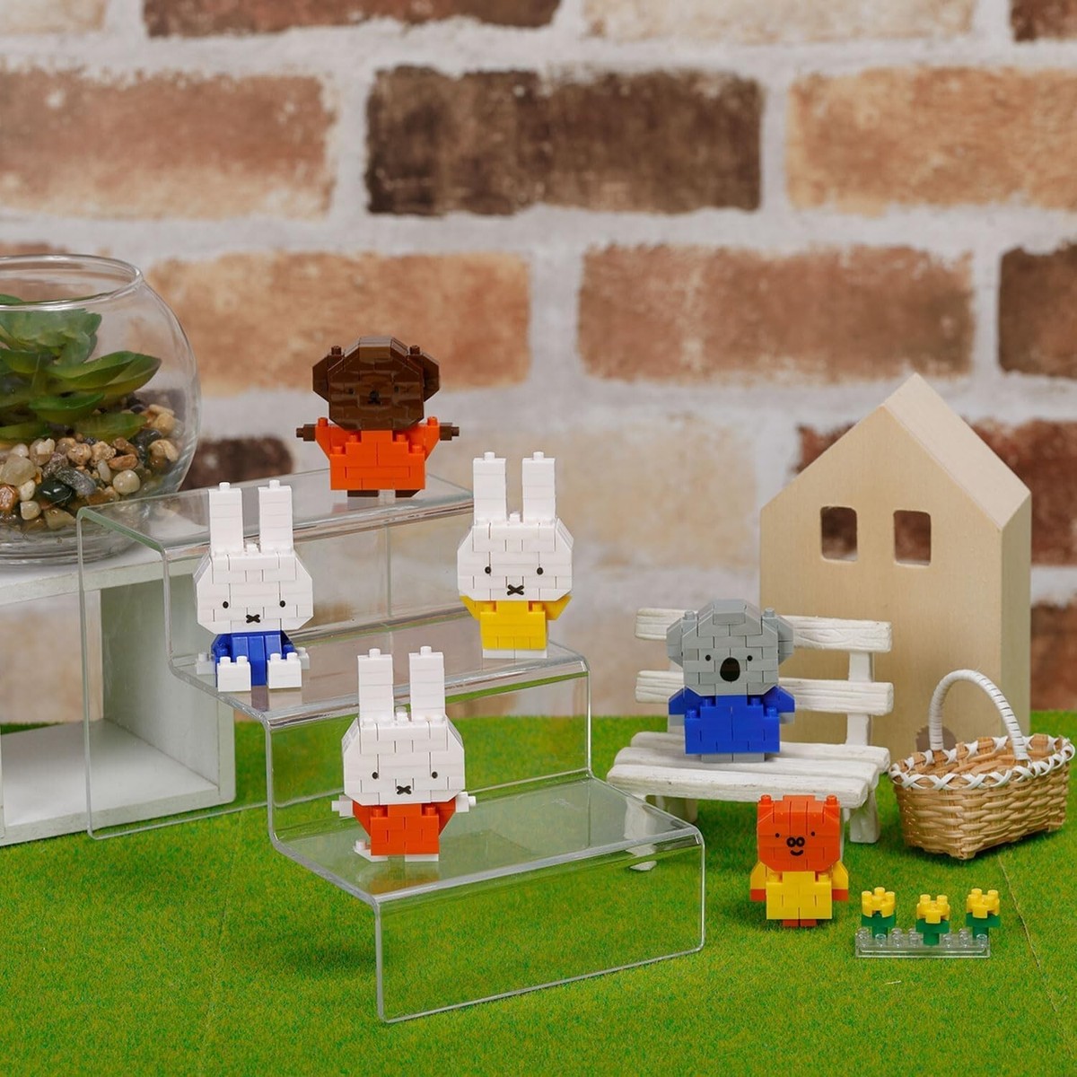 Nanoblock Mini Nano NBMC_64 Miffy Vol. 3 Box of 6 Kawada
