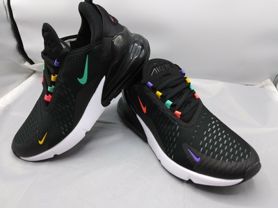 Nike Air Max 270 Black White Multi Color - Running Shoes Wmns Sz 9.5 AH6789 023 | eBay