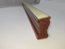 WOOD BLOCK RUBBER STAMP MOUNTING side index blank 18" long 5/8" wide