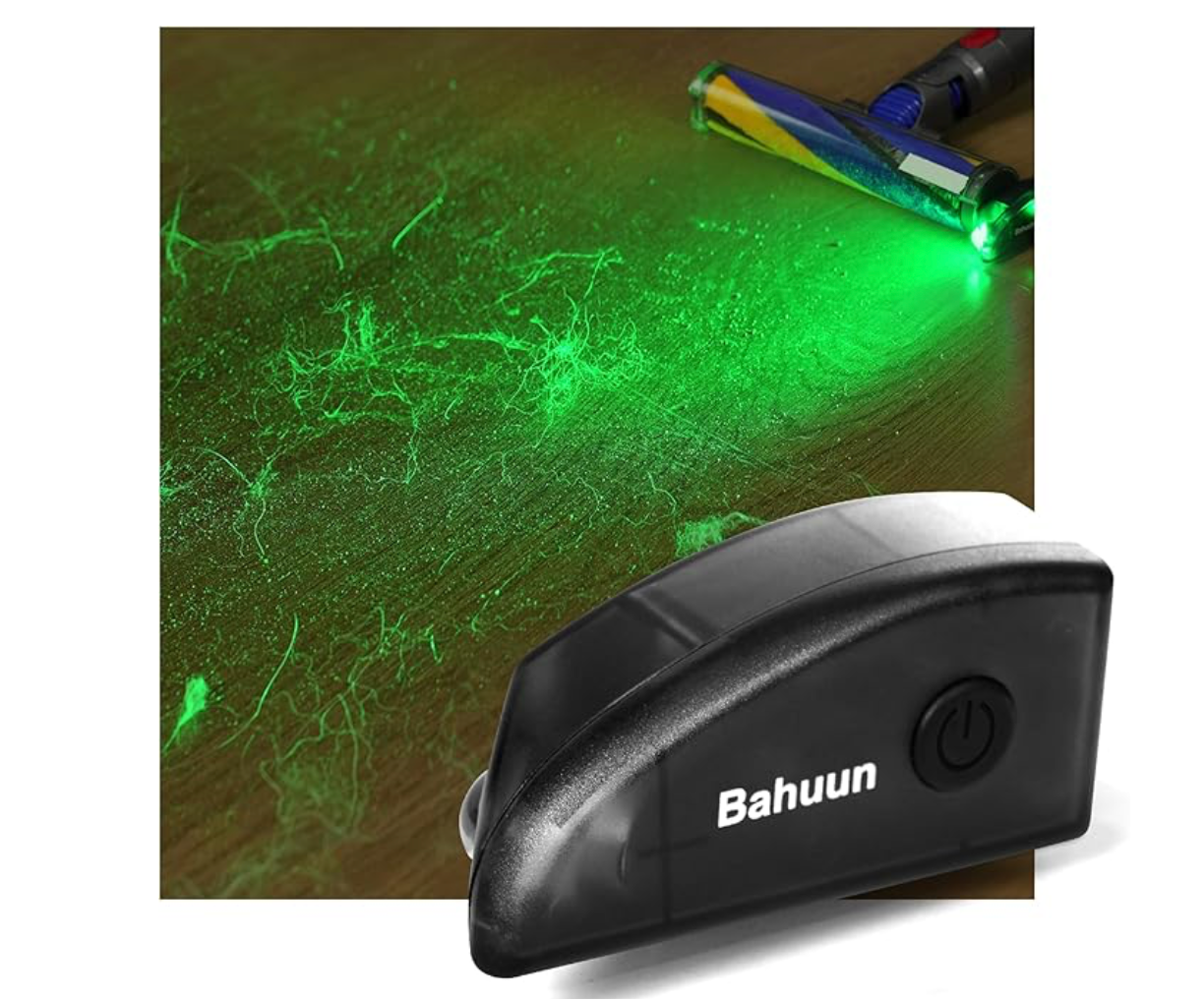 Vacuum Dust Illumination Light, Type-C Rechargeable, for Dyson V7-V15 & Shark Va