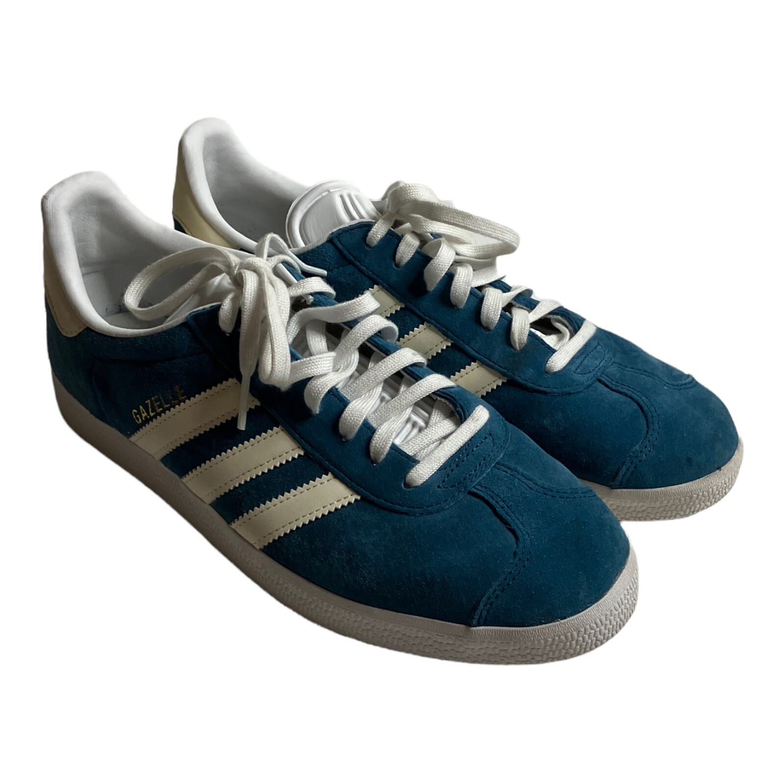 adidas gazelle blue stripe