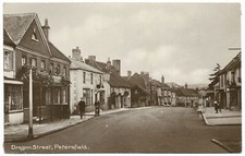Dragon Street Petersfield real photo unused c1915 - A H Sweasey