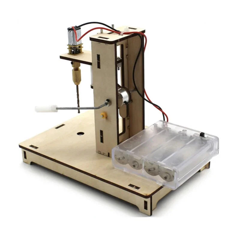 Mini Taladro de Escritorio Pequeño Nº1 Perforadora Automática para Tablero de Madera y Plástico