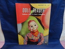 DOLL READER Vintage Feb/March 1982 Magazine Includes Index Howdy Doody Time