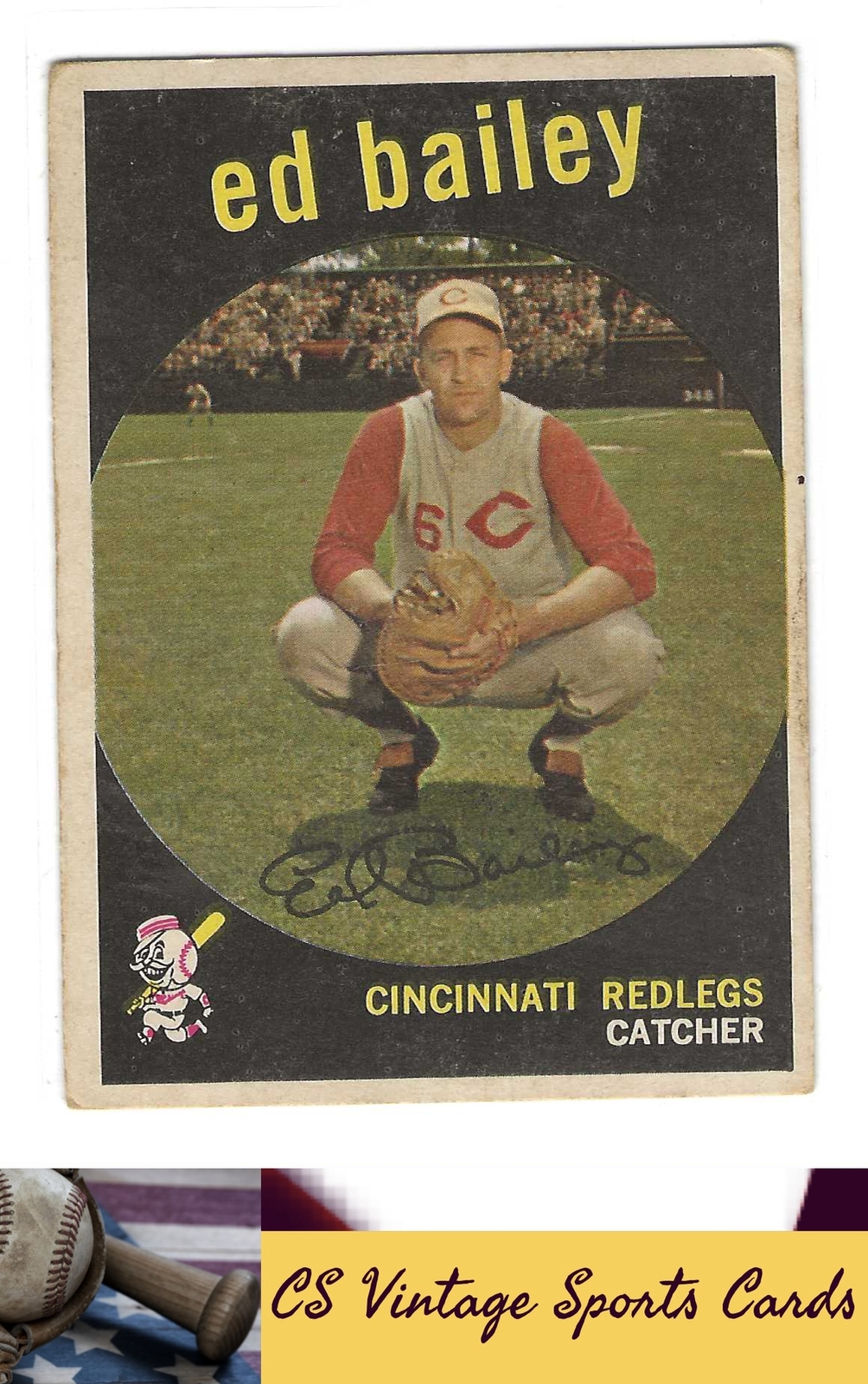 1959 Topps #210 Ed Bailey