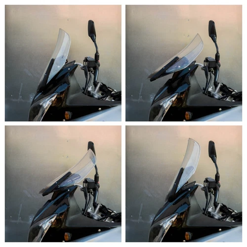 CNC Aluminum Black Adjustable Windscreen Bracket For Suzuki V-strom DL650 DL1000 - Bild 10 von 17