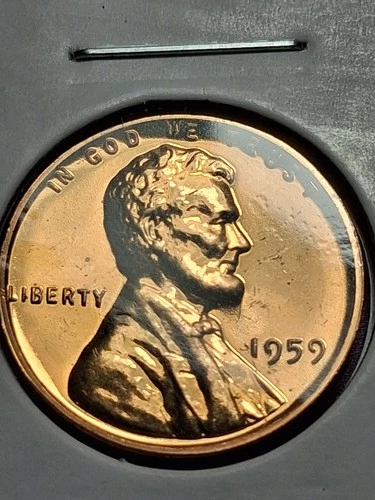 1959-P LINCOLN CENT. PROOF. GEM.
