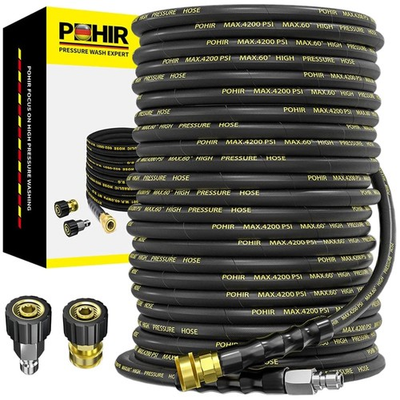#ad Durable 150ft Pressure Washer Hose 4200 PSI $336.99