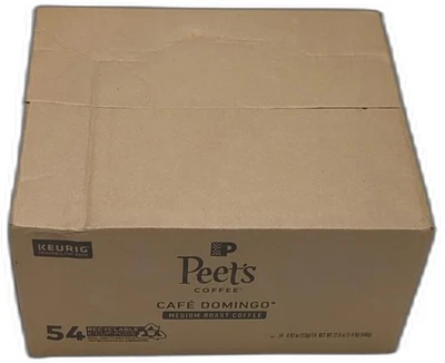 *2025-11-2* Peet's Coffee, Medium Roast Keurig K-cup Pods - Café Domingo 54