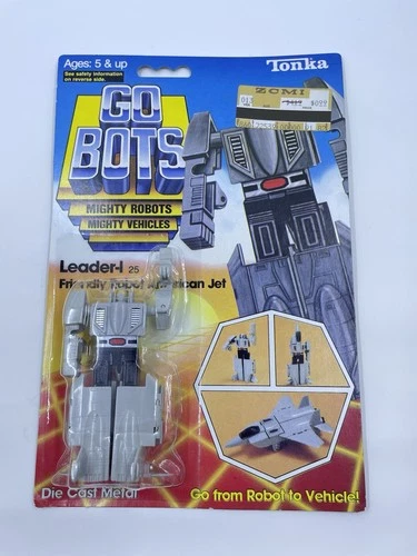 1984 Tonka GoBots Leader-1 MR-25 MOSC Sealed Die-Cast Robot Jet Vintage
