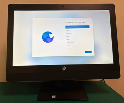 HP ProOne 600 G3 21.5'' All in One PC Core i5-7500T, 8GB RAM, 256G SSD, Win 11 P!