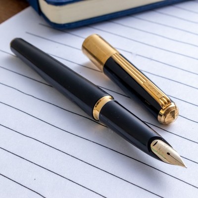 ビンテージ PARKER50 フーデッド14金ニブ MADE IN U.S.A. ビンテージ