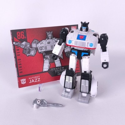 Transformers Autobot Jazz Complete 86-01 Studio Series Deluxe + Instructions