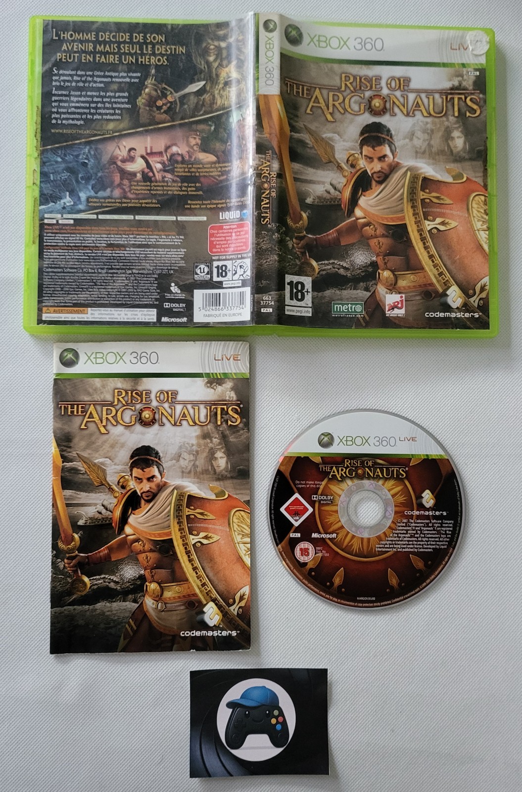 Rise of the argonauts : Jeu complet pour Xbox 360 en VF