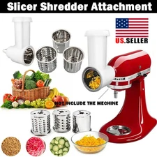 Prep Slicer Shredder Attachment for KitchenAid Stand Mixer Food Home Business US