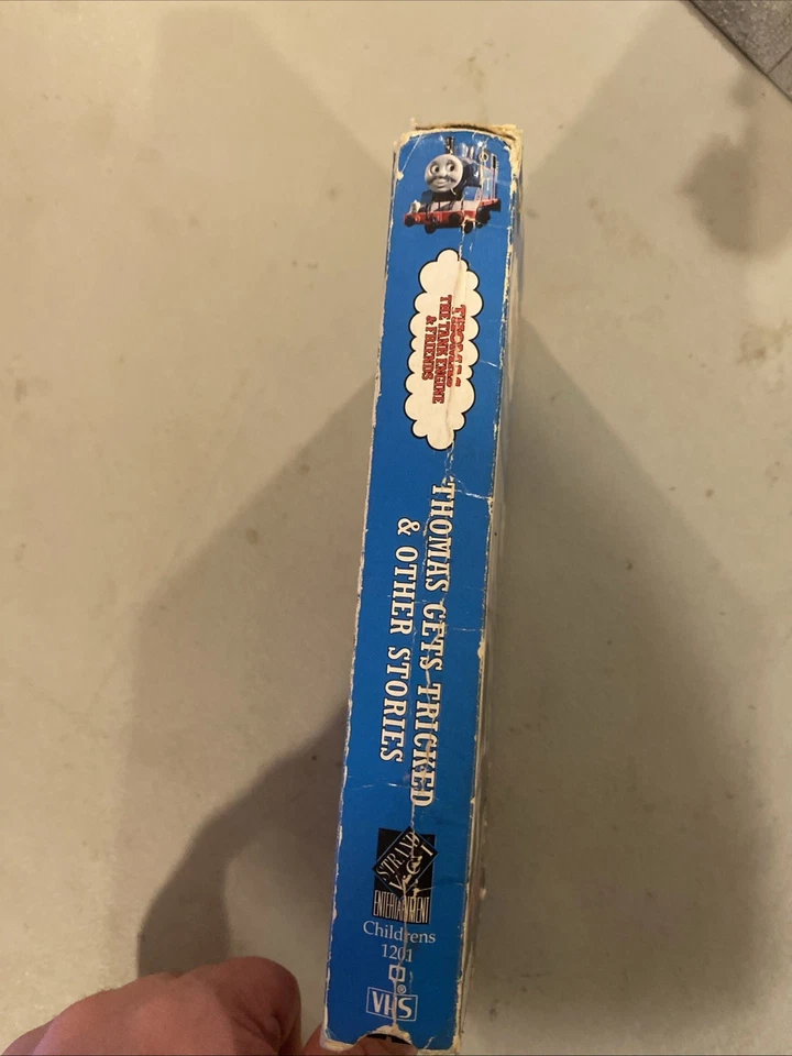 Thomas the Tank Engine Gets Tricked VHS 1990 Ringo Starr Shining Time Station - Image 4 of 4