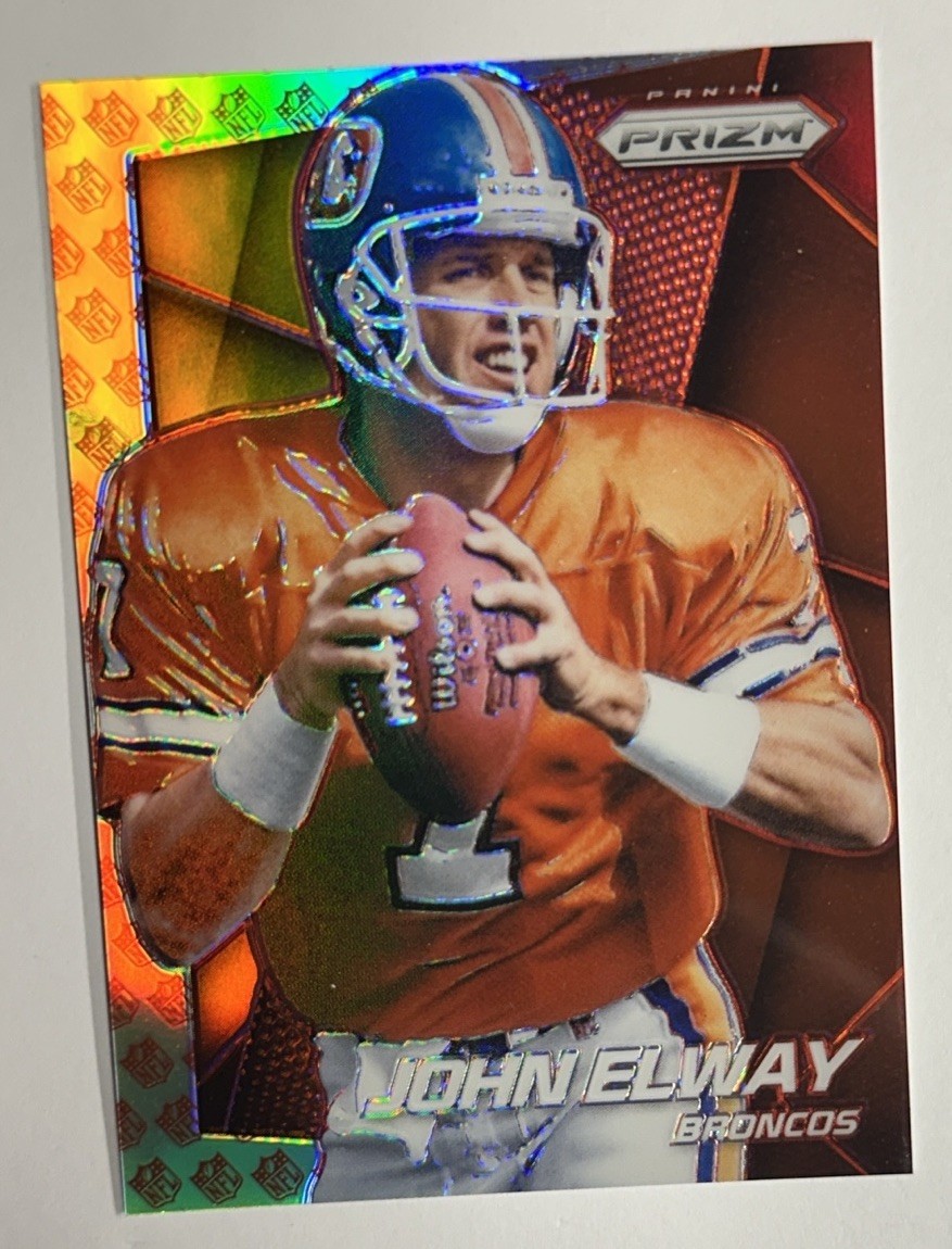 2014 Panini Prizm NFL Shield Logo John Elway 17/75 #41