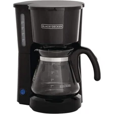 4-in-1 5-Cup Coffee Maker Drip Brewer Compact Single Serve Hot Coffee Pot