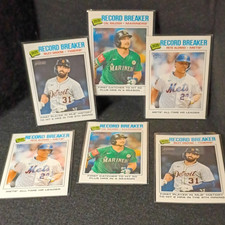 Topps Record Breaker MLB Trading Card Lot Riley Greene Cal Raleigh Pete Alonso