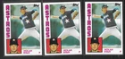 1984 TOPPS # 470 NOLAN RYAN ( 3 COPIES ) NICE CARDS