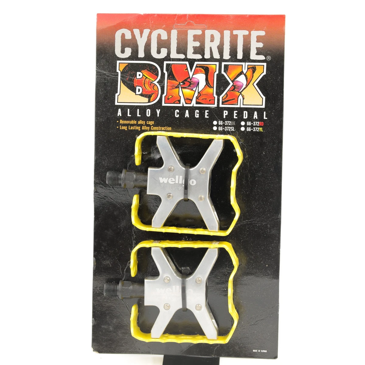 Wellgo Yellow Bicycle Pedals for sale | eBay