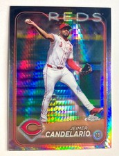 2024 Topps Chrome - Jeimer Candelario #239 Prism Refractor