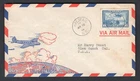 CANADA 1938 FDC Cover to USA; Airmail #C6 with Airplane Cachet
