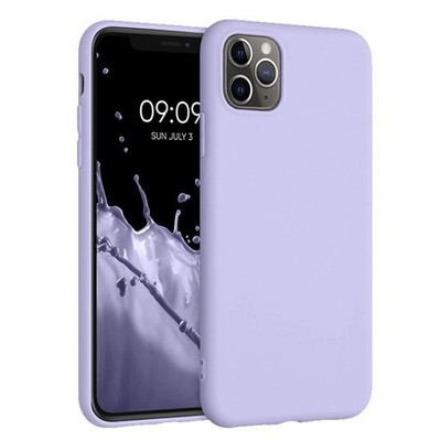 iPhone 11 Lavendel Lila Bumper Silikon Stoßfest Schutzhülle