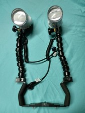 Sea Sea Strobe YS-60 TTL/S, used, two strobes, two mounting arms, and cradle