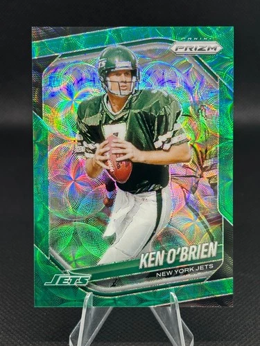 2025 Panini Prizm - Ken O'Brien #185 Green Scope Prizm /75