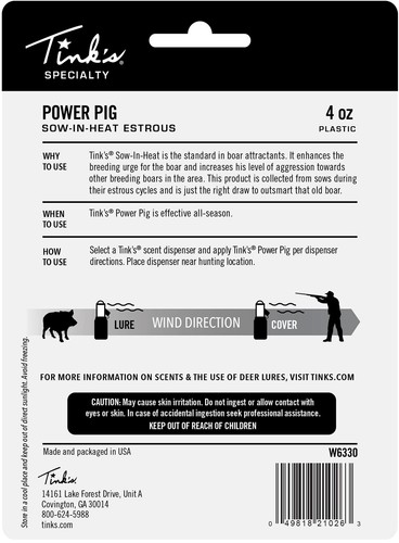 Parfum d'urine de sanglier liquide attrayant Power Pig Synthétique pour Huntin... - Photo 3/4